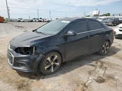 Chevrolet salvage cars for sale: 2017 Chevrolet Sonic Premier