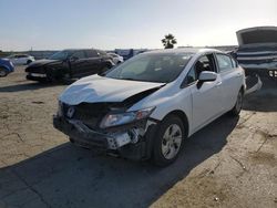 Salvage cars for sale at Martinez, CA auction: 2015 Honda Civic LX