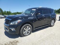 Salvage cars for sale at Cahokia Heights, IL auction: 2015 Infiniti QX80