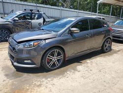 Salvage cars for sale from Copart Austell, GA: 2018 Ford Focus ST