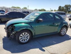 Salvage cars for sale from Copart Sacramento, CA: 2017 Volkswagen Beetle 1.8T