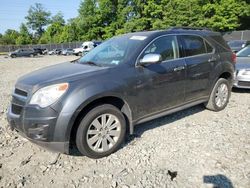 Chevrolet Equinox lt salvage cars for sale: 2011 Chevrolet Equinox LT