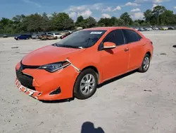 Carros salvage a la venta en subasta: 2017 Toyota Corolla LE