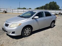 Vehiculos salvage en venta de Copart Sacramento, CA: 2009 Toyota Corolla Base