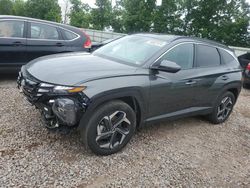 Salvage cars for sale at Central Square, NY auction: 2022 Hyundai Tucson SEL Convenience