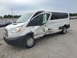 Salvage cars for sale at Fort Wayne, IN auction: 2017 Ford Transit T-350