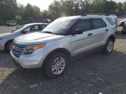 Salvage cars for sale at Madisonville, TN auction: 2015 Ford Explorer