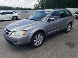 Salvage cars for sale at Dunn, NC auction: 2008 Subaru Outback 2.5I Limited