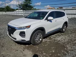 Salvage cars for sale at Windsor, NJ auction: 2019 Hyundai Santa FE SE