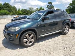 BMW x5 3.0i salvage cars for sale: 2008 BMW X5 3.0I