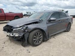 Salvage cars for sale from Copart Houston, TX: 2021 Honda Accord EXL