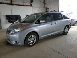 Salvage cars for sale from Copart Lexington, KY: 2015 Toyota Sienna XLE