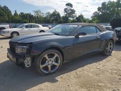 Salvage cars for sale at Hampton, VA auction: 2013 Chevrolet Camaro LT