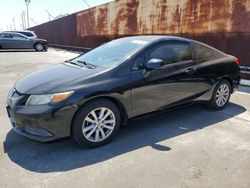 Salvage Cars with No Bids Yet For Sale at auction: 2012 Honda Civic EX