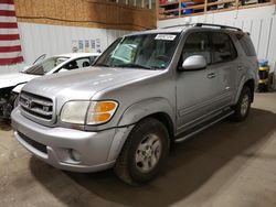 Buy Salvage Cars For Sale now at auction: 2001 Toyota Sequoia Limited