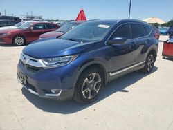 Salvage cars for sale at Grand Prairie, TX auction: 2017 Honda CR-V Touring
