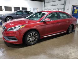 Salvage cars for sale at Blaine, MN auction: 2015 Hyundai Sonata Sport