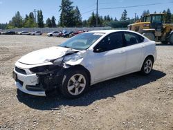 Salvage cars for sale from Copart Graham, WA: 2015 Dodge Dart SXT