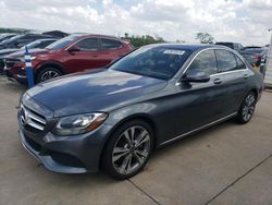 Mercedes-Benz salvage cars for sale: 2018 Mercedes-Benz C300