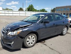 2016 Subaru Impreza en venta en Littleton, CO