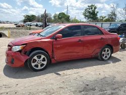 Salvage cars for sale at Riverview, FL auction: 2012 Toyota Corolla Base