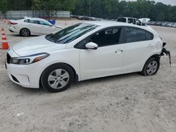 Salvage cars for sale from Copart Knightdale, NC: 2017 KIA Forte LX