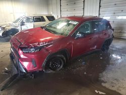 Salvage cars for sale at Franklin, WI auction: 2022 Toyota Rav4 LE