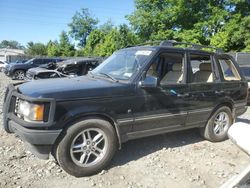 Salvage cars for sale at Waldorf, MD auction: 2002 Land Rover Range Rover 4.6 HSE Long Wheelbase