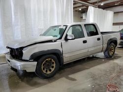 Salvage cars for sale from Copart Leroy, NY: 2007 Chevrolet Silverado C1500 Classic Crew Cab