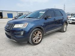 Salvage cars for sale from Copart Haslet, TX: 2016 Ford Explorer XLT