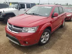 Salvage cars for sale from Copart Elgin, IL: 2012 Dodge Journey SXT