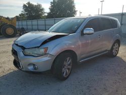 Salvage cars for sale at Tifton, GA auction: 2010 Mitsubishi Outlander GT