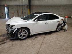 Salvage cars for sale at Chalfont, PA auction: 2012 Nissan Maxima S