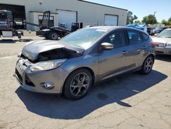 Salvage cars for sale from Copart Woodburn, OR: 2014 Ford Focus SE