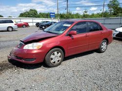 Salvage cars for sale at Hillsborough, NJ auction: 2005 Toyota Corolla CE
