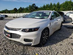 Salvage cars for sale at Memphis, TN auction: 2018 Chevrolet Malibu LT