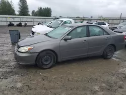 Salvage cars for sale at Arlington, WA auction: 2004 Toyota Camry LE