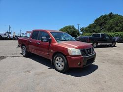Salvage cars for sale from Copart Oklahoma City, OK: 2004 Nissan Titan XE