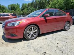 Subaru Legacy 3.6r Limited salvage cars for sale: 2015 Subaru Legacy 3.6R Limited