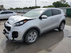 Salvage cars for sale at Wilmer, TX auction: 2018 KIA Sportage LX