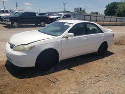 Salvage cars for sale at Oklahoma City, OK auction: 2005 Toyota Camry LE