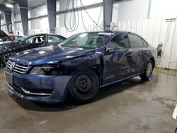 Volkswagen Passat s salvage cars for sale: 2015 Volkswagen Passat S