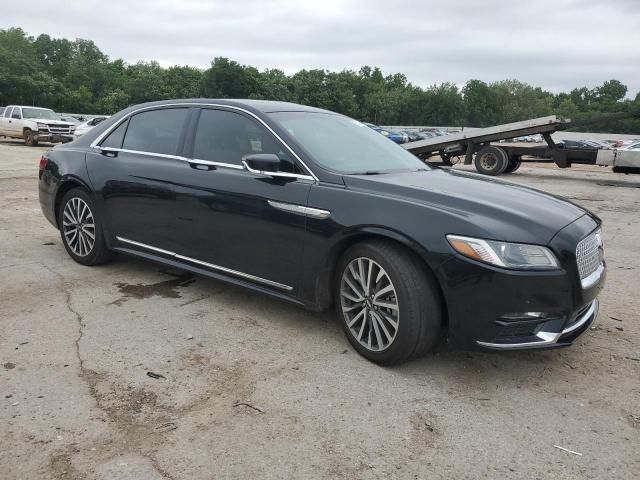 2017 Lincoln Continental Select