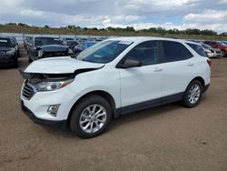 Salvage cars for sale at Colorado Springs, CO auction: 2020 Chevrolet Equinox LS