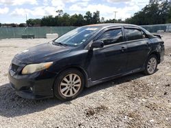 Salvage cars for sale at Riverview, FL auction: 2010 Toyota Corolla Base