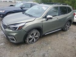 Subaru Forester Touring salvage cars for sale: 2021 Subaru Forester Touring