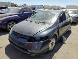 Honda salvage cars for sale: 2007 Honda Civic Hybrid