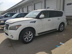 Salvage cars for sale at Louisville, KY auction: 2011 Infiniti QX56