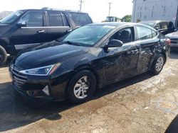 Salvage cars for sale at Chicago Heights, IL auction: 2019 Hyundai Elantra SE