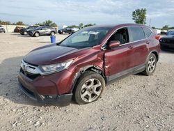 Honda cr-v ex salvage cars for sale: 2017 Honda CR-V EX